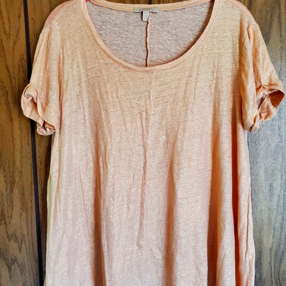 Gold Anthroplogie Top